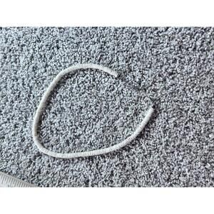 White Beaded Necklace with Clasp